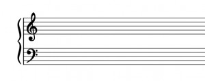 Modern music notation